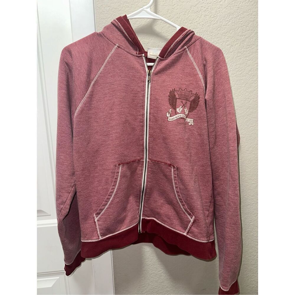 Hard Rock Cafe Maroon Jacket